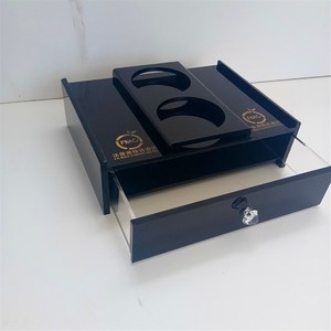 कॉफी और चाय परोसने के लिए प्रदर्शन रैक के लिए कस्टम सुंदर ऐक्रेलिक टेबल धारक - Product Image 1