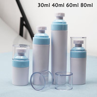 Pulvérisateur à pompe PP 60 ml, flacon vide rechargeable pour brume fine, mini-distributeur pour liquides, parfums et cosmétiques