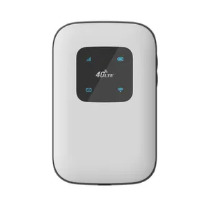 잠금 해제 미니 3 1 3G 4G LTE 포켓 와이파이 Mi Fi 4G CAT4 모바일 핫스팟 USB 모뎀 SIM 카드 슬롯 LED 스크린 WiFi 라우터