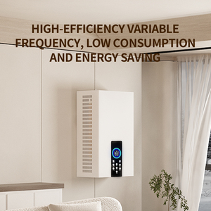 Système de chauffage mural pour radiateurs et eau chaude, avec commande WIFI et fréquence variable - Product Image 4