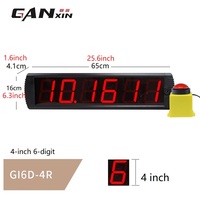 Temporizador Digital LED con Botón de Control para Juegos Populares de Ganxin, Reloj de Desafío de 10 Segundos para Restaurante, Actividades con Descuento de Comida Gratis