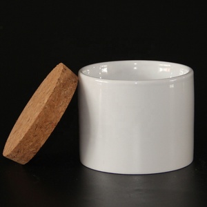 Salero <span class=keywords><strong>de</strong></span> Cerámica <span class=keywords><strong>de</strong></span> 150g con Tapa <span class=keywords><strong>de</strong></span> Corcho - Product Image 2