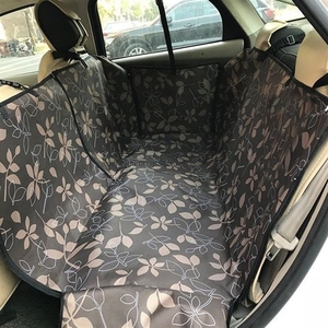 Housse de protection pour siège arrière de voiture pour chien, imperméable, anti-rayures, anti-salissures, Wbb14417 pour le transport d'animaux en voiture - Product Image 4