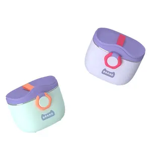 Factory OEM Food Storage container Box Baby Formula Dispenser 500ML baby food dispenser Baby Milk Powder Container with spoon