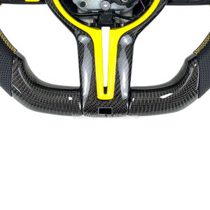 سيارة BMW F10F12 F20F21F22 F34F32F30 F87F80 ليد صفراء مخصصة مناوبات مناوبة من ألياف الكربون داخل السيارة - Product Image 5