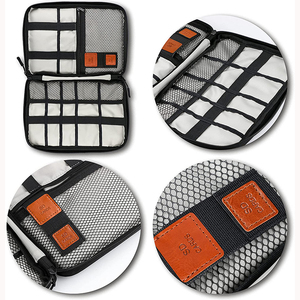 Electronics Bag, Electronic Accessories <strong>Cable</strong> Organizer Travel Bag for Flash Disk <strong>USB</strong> Drive Charger Power Bank Memory Card