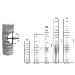 Bản Lề Lưới Mạ Kẽm Lưới Hươu Hàng Rào Lưới CuộN Cố Định <span class=keywords><strong>Knot</strong></span> Gia Súc Cừu Lĩnh Vực Trang Trại Hàng Rào Nông Thôn - Product Image 2