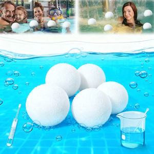 Éponge blanche elliptique pour baignoire et <span class=keywords><strong>piscine</strong></span>, détartrage, absorption d'huile, légère, outil de nettoyage ménager - Product Image 1