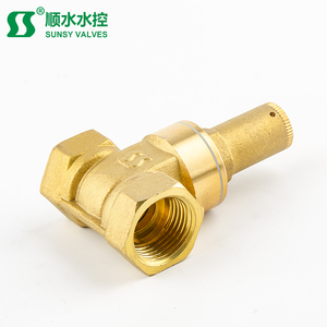 Trung Quốc Yuhuan Shunshui Sunsy BSP NPT Chủ Đề Rèn Điều Khiển Từ Tính Với Key <span class=keywords><strong>Lock</strong></span> Sluice Dao Độ Cứng Airproof Van Cổng - Product Image 4