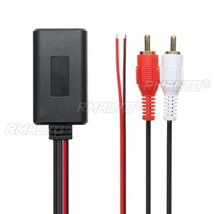 Adaptateur de connexion sans fil Bluetooth universel pour voiture, pour autoradio avec 2 RCA AUX, entrée audio musicale, câble sans fil pour camion, auto - Product Image 4