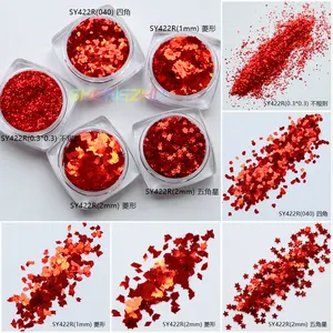 Multi Shapes Colorful Glitter For Tumblers Craft Glitter For Nails DIY