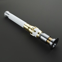 Pedang Laser Nexussabers Amban Motion Control Lightsaber Force Fx Heavy Dueling High Laser dengan 16/34 Suara Efek Cahaya Mainan