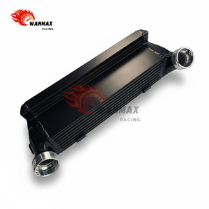 PENJUALAN TERLARIS Intercooler Aluminium Performa Tinggi Pemasangan Depan EVO2 Competition Upgrade Kit untuk BMW E82 E90 E92 335i N54 N55 - Product Image 2