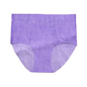 Échantillon gratuit de sous-vêtements OEM personnalisés, vente en gros, sous-vêtements jetables en coton 100 % non tissé, sous-vêtements de voyage pour femmes - Product Image 3