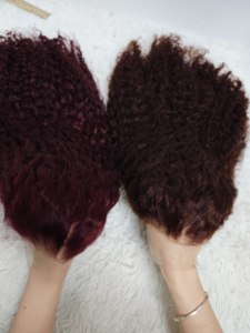 Letsfly Promotion 107$ Perruques Lace Frontal 13x4 Cheveux Humains Vierges Bouclés Profonds Birmanes 26 pouces 250% Densité 270 grammes Vente en Gros - Product Image 6