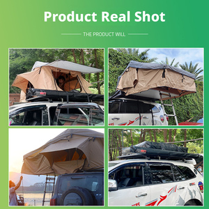 Tente <span class=keywords><strong>de</strong></span> voiture sur mesure à longue portée ; <span class=keywords><strong>Services</strong></span> OEM/ODM disponibles ; Impression <span class=keywords><strong>de</strong></span> logo pour le <span class=keywords><strong>camping</strong></span> en extérieur sur toit <span class=keywords><strong>de</strong></span> véhicule. - Product Image 4