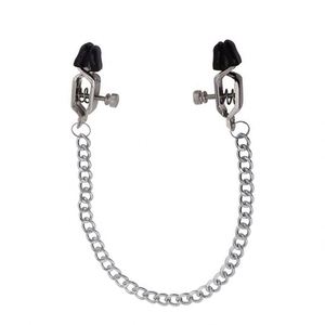 Pinces à tétons réglables, pinces de robe, pinces pour mamelons, lèvres et clitoris avec chaîne métallique, outil sexuel pour couple, <span class=keywords><strong>BDSM</strong></span> adulte - Product Image 5