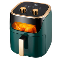 2024 nouvelle friteuse à Air multi-fonctionnelle appareil de cuisine intelligent sans huile saine faible en gras cuisson petit ménage en plastique électrique
