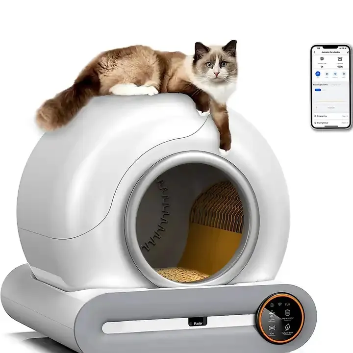Volledig Gesloten Automatische Kattenbak Uv Zelfreinigende Kattenbak Toiletbox Goedkope Hoge Kwaliteit Beste Prijs