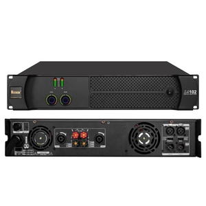 LA102 Amplificador de potencia profesional de 1000 vatios Big 2U Clase D 1000W * <span class=keywords><strong>2</strong></span> Carcasa de metal de alta potencia 1000W * <span class=keywords><strong>2</strong></span> Altavoces Line Array - Product Image 1