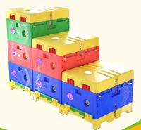 Multifunktionale 1-, 2- oder 3-lagige Kunststoff-Bienenstockbox, Neu, 10 Rahmen, für chinesische und italienische Bienen