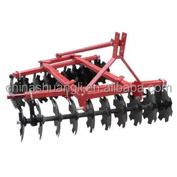 Shuangli Harrow Cakram Ringan SLBQX-17, untuk Traktor Roda