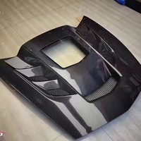 Nouveau capot de voiture en fibre de carbone Chevrolet Corvette Z06 C7, très demandé, avec boulons - Installation par visage à visser