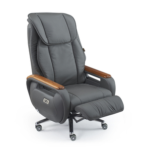 2025 xu hướng sang trọng CEO Ghế Văn Phòng điện với footrest da chính hãng Ông Chủ lớn Ergonomic ngả ghế văn phòng - Product Image 3