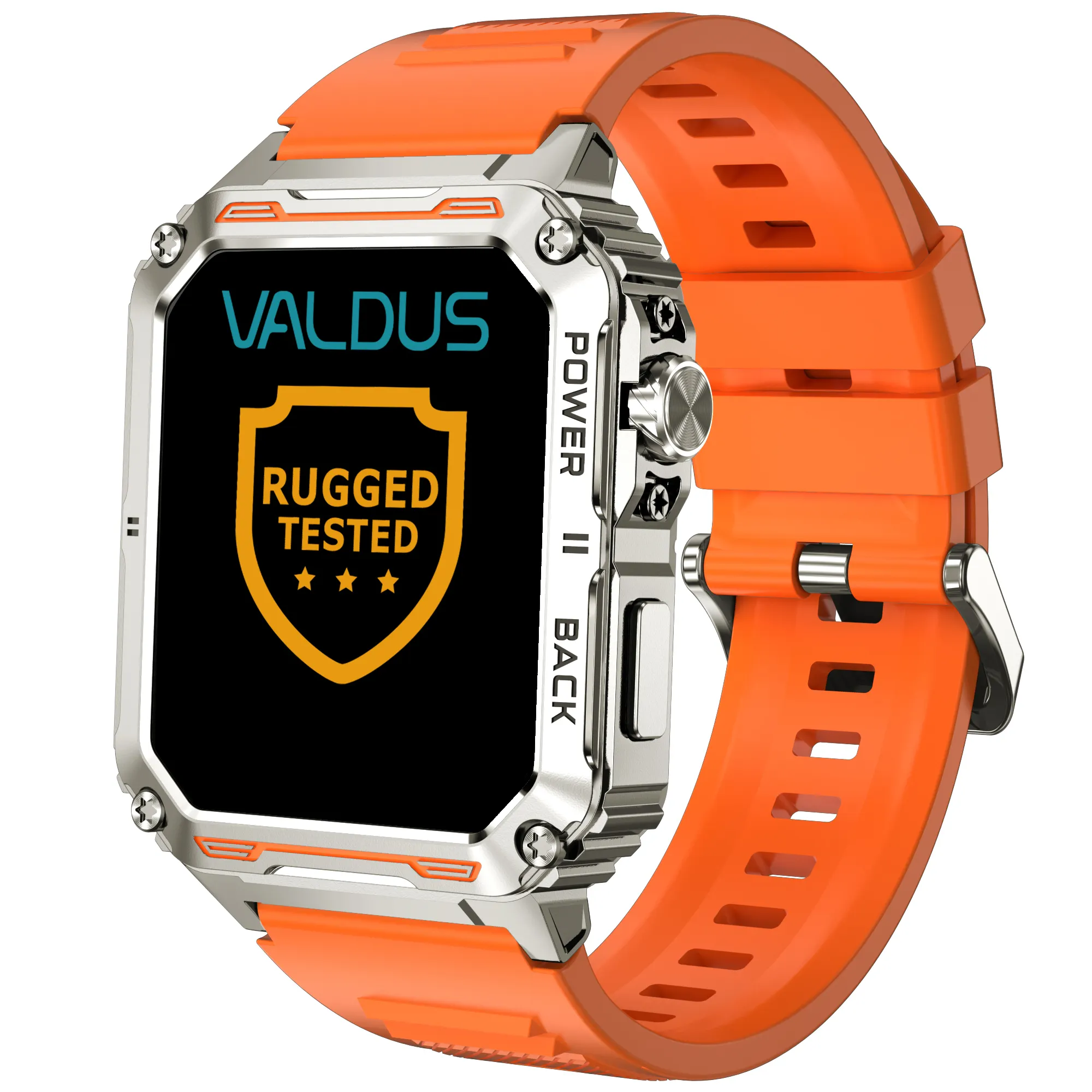 מסך VALDUS 1.91 אינץ' תומך בשיחת בלוטות' מצב ספורט רב VD38 שעון חכם עמיד למים תזכורת בישיבה VD38 שעון חכם