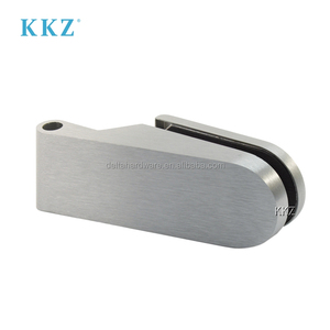 Kz वाणिज्यिक कार्यालय ग्लास हार्डवेयर फिटिंग ग्लास दीवार माउंट जस्ता मिश्र धातु एल्यूमीनियम फ्रेम डोर हिंज - Product Image 5