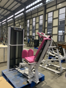 <span class=keywords><strong>Máquina</strong></span> de Gimnasio Comercial Ajustable de Acero para Empuje de Cadera y Aducción/Abducción de Piernas - ¡Gran Oferta! - Product Image 3