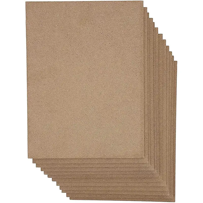 빈 나무 보드에서 사용자 정의 11x14 MDF 마분지 시트 공예 MDF 시트 6mm