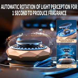 Luxe Solar Auto Dashboard Luchtverfrisser Hot Luxe Aromatherapie Auto Geurverspreider Etherische Olie Decoraties Voor Thuisauto - Product Image 2
