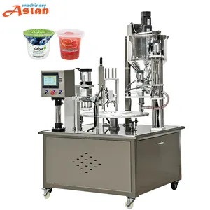 Factory best seller ice cream filling sealing machine mineral water filling machine yogurt packing machine