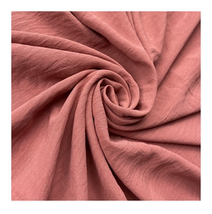 Alta calidad bajo MOQ multicolores suave impermeable 100% poliéster Cey tela tejida para vestido - Product Image 2