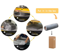Nuevo Conjunto de Sofá Moderno y Compacto - Extensible, Plegable, de Tela con Función de Masaje, Tres Plazas, Ergonómico, Origen Jiangxi, Venta al por Mayor de Fábrica