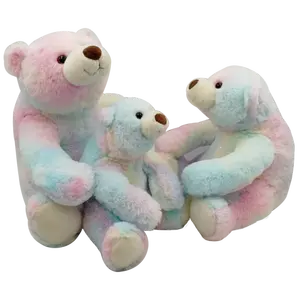 Wholesale Soft Baby Colorful Teddy Bear Stuffed Plush Toy