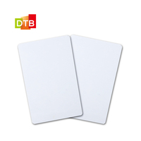 Carte NFC vierge imprimable pour inventaire, carte RFID intelligente blanche réinscriptible