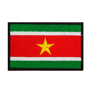 Drapeaux de pays de Sainte-Lucie de haute qualité, à thermocoller ou à coudre, avec patchs à scratch - Product Image 2