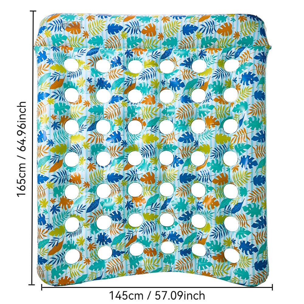 Refugio Flotante de Doble Hoja Perforada