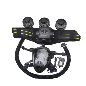 Nuevo Sistema de Respiración PAPR Premium con 3 Filtros, Eléctrico y Recargable, para Pintura, Equipo de Bomberos y Aparatos - Product Image 3