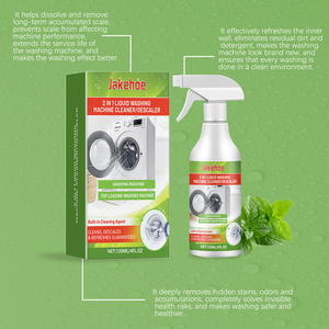 Jakehoe 120ml Nettoyant Liquide 2-en-1 pour <span class=keywords><strong>Lave</strong></span>-<span class=keywords><strong>linge</strong></span> – Élimine les Résidus et les Odeurs Nuisibles, Détartrant pour Vêtements Sales - Product Image 5
