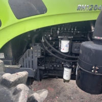 Tractor de Ruedas Zoomlion Usado de Alta Calidad, 120 HP, Modelo 1204, con Motor Diésel de 4 Cilindros y PTO de 540/1000 rpm para Agricultura