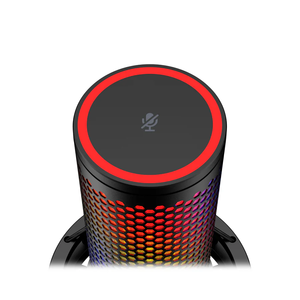 ไมโครโฟน2วินาทีแบบ Hyper x <span class=keywords><strong>quadcast</strong></span>, มีคุณสมบัติการสตรีมมิ่งพอดคาสต์บนบอร์ดควบคุมการออกแบบแบบถอดได้ - Product Image 5