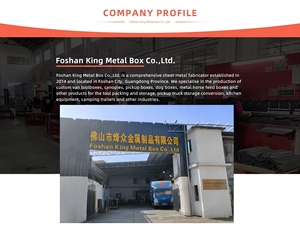 Công suất lớn kim loại nhôm Giao thông vận tải Hộp chó cho xe tải - Product Image 3