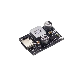 חדש 20W סוג-C USB QC3.0 QC2.0 DC-DC באק ממיר טעינה צעד למטה מודול 8-32V 9V 12V 24V PPS מהיר מהיר מטען מעגל