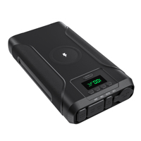 Estación de energía de función UPS de 76800mAh de alta capacidad, bancos de energía portátiles ABS para computadora portátil, paquete de energía de 5V 9V 12V 19V 20V 24V