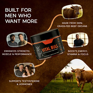 Integratore di Organi di Manzo Tutto-in-Uno OEM, Capsule di Organi di Manzo Vitali con Fegato, Testicoli, Prostata e Midollo Osseo per Uomini - Product Image 2