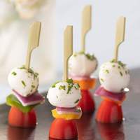 Brochettes de barbecue plates en bambou Teppo jetables, écologiques, de qualité supérieure, prix usine, en vrac