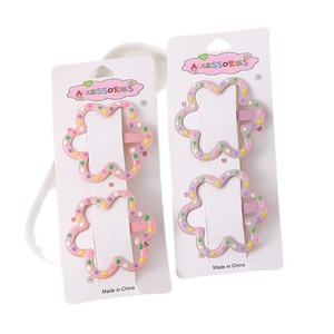 Pinzas para el cabello Dopamine con forma de corazón, 10 cm, pinza BB para mujeres y niños, uso diario, alta calidad, hecho en China - Product Image 5